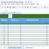 30-day cardio tracker spreadsheet