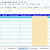 Treadmill Workout Log Google Sheets | Auto Pace & Speed